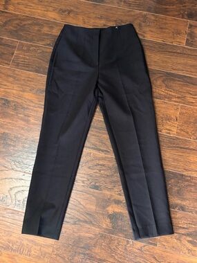 Abercrombie & Fitch Black Cropped Ankle Pants